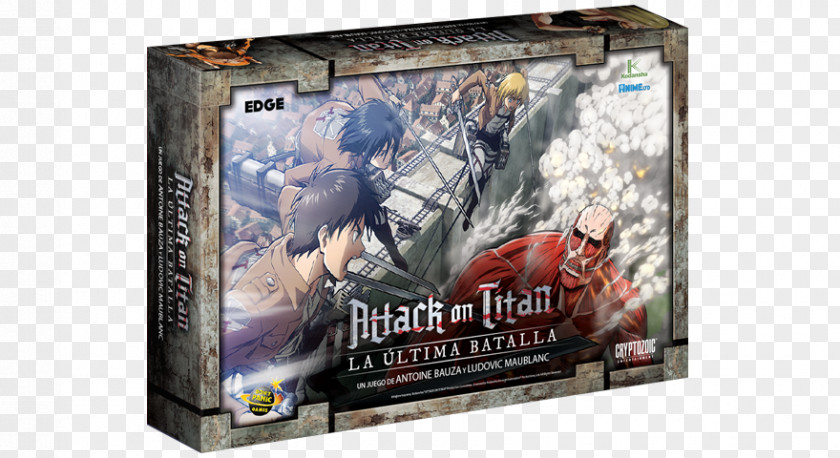 Ataque A Los Titanes Board Game Attack On Titan: The Last Stand Cryptozoic Entertainment Card PNG