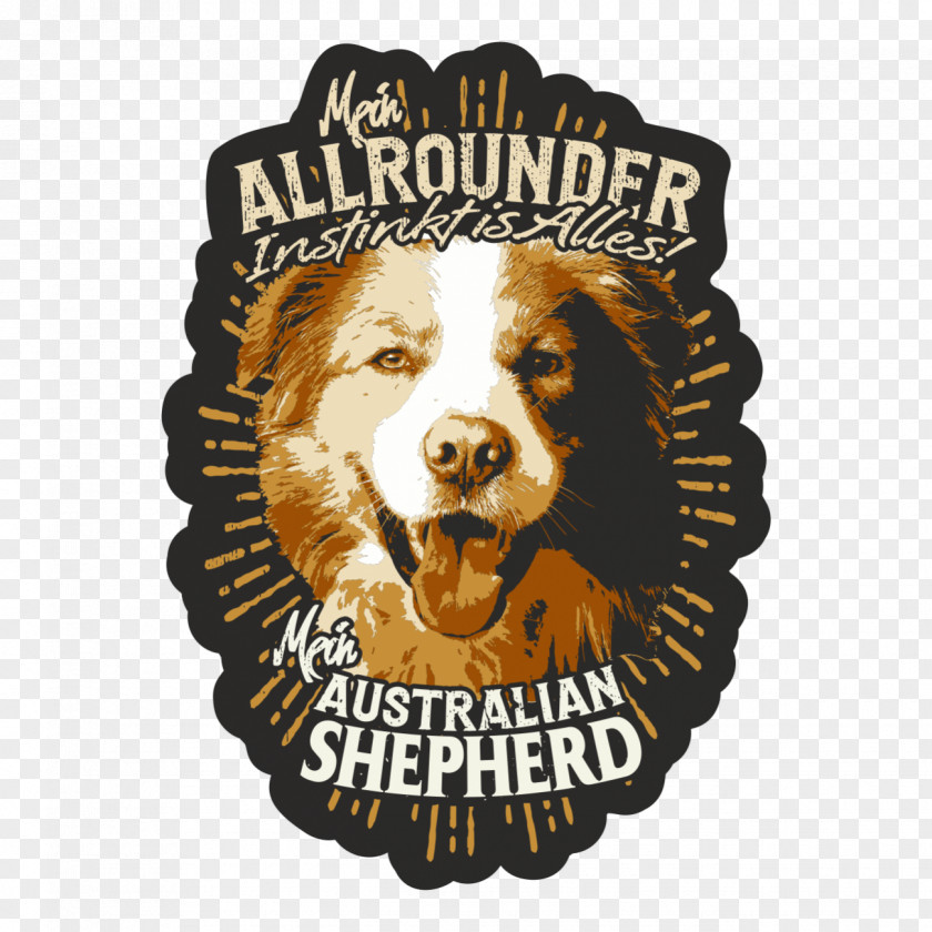 Australian Shepherd Hoodie Black T-shirt Man PNG