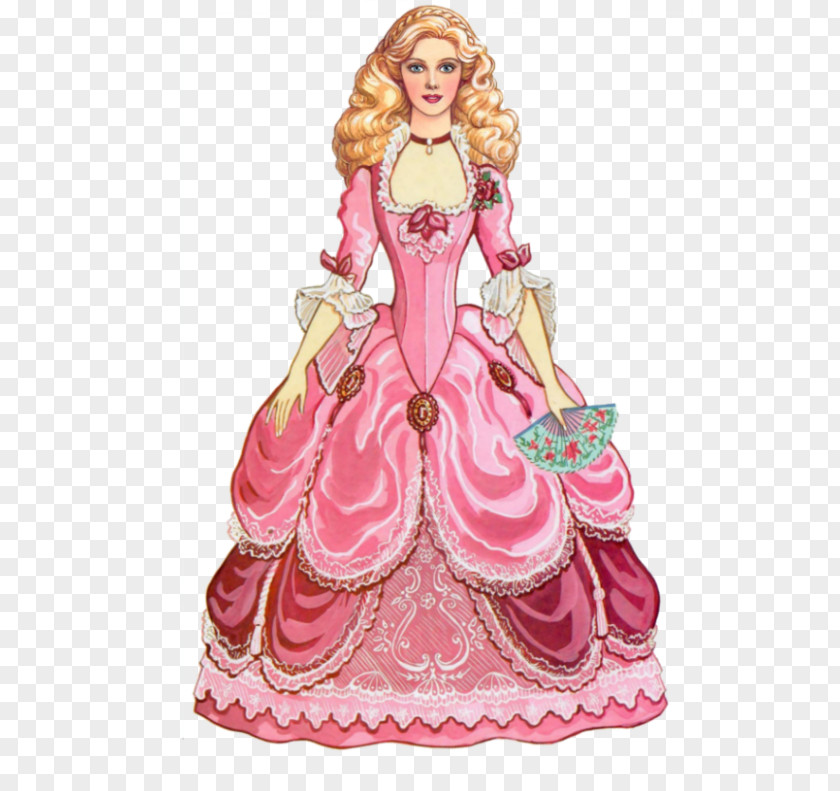 Barbie Paper Doll Disney Princess PNG