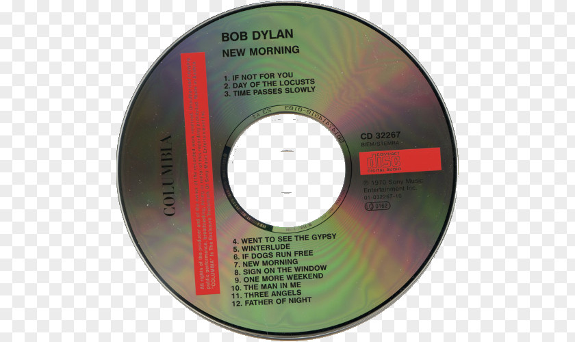 Bob Dylan Compact Disc PNG