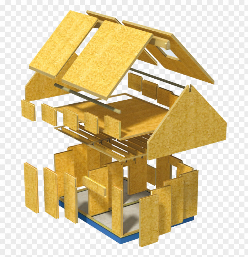 Timber Structural Insulated Panel Building Framing Architectural Engineering PNG