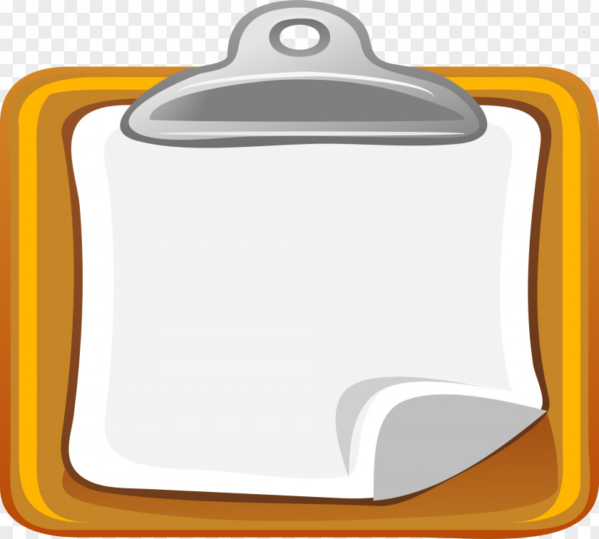 Yellow Notes Board Clipboard Clip Art PNG