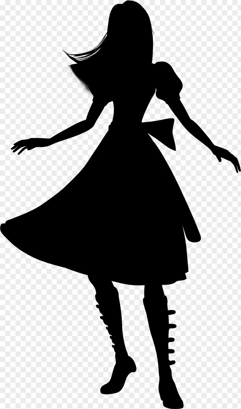 Clip Art Illustration Silhouette Dress Character PNG