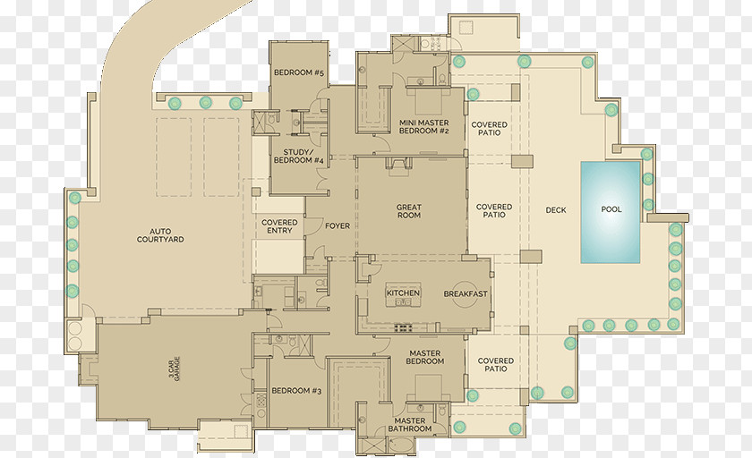 Gambel Oak Floor Plan Desert Mountain Club Bedroom Home PNG