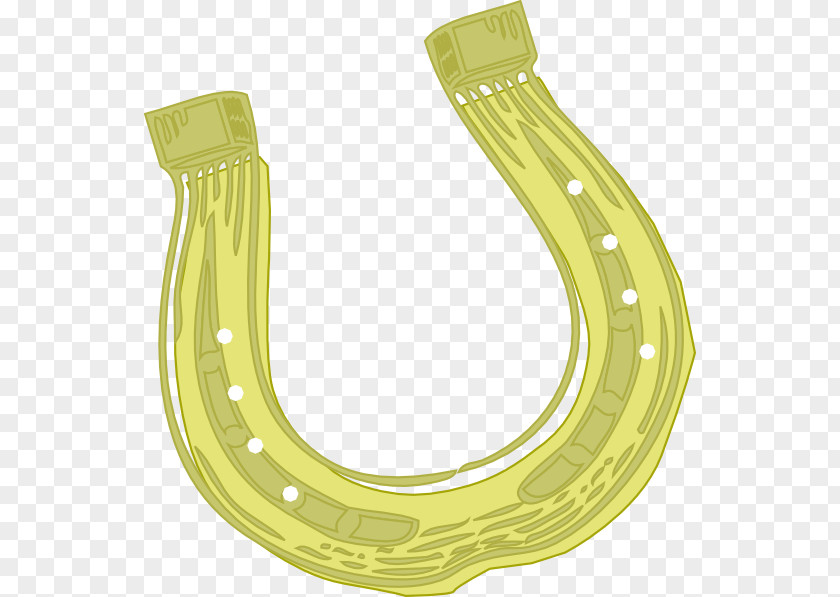 Horse Golden Horseshoe Clip Art PNG