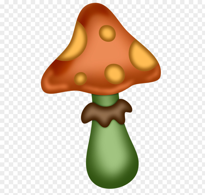 Mushroom Painted Dots Drawing Cartoon PNG