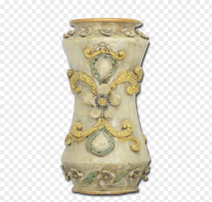 Vase Ceramic Albarello Urn Caltagirone PNG