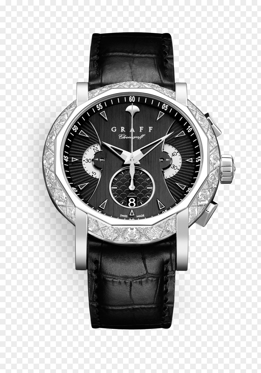 Watch Graff Diamonds Chronograph Movement PNG