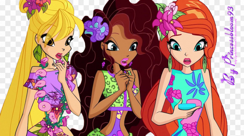 Winx Stella Bloom Aisha Flora Musa PNG