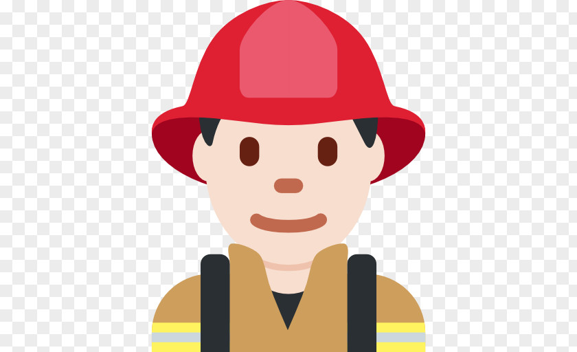 Firefighter United States Fire Department Emoji Engine PNG