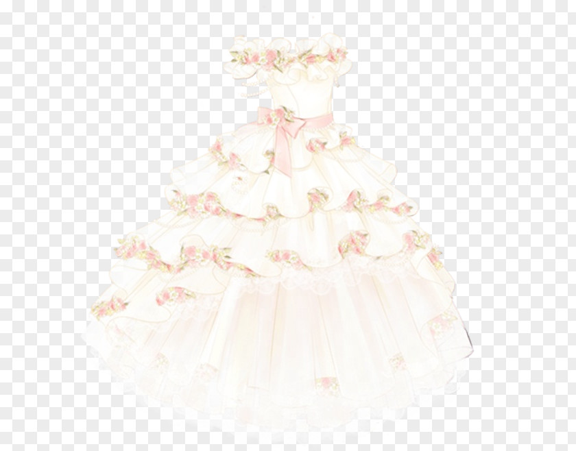 Gown Ruffle PNG