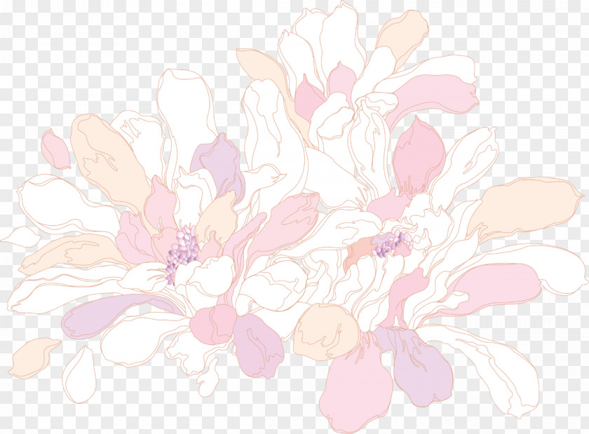 Peony Flower Floral Design Petal Pattern PNG