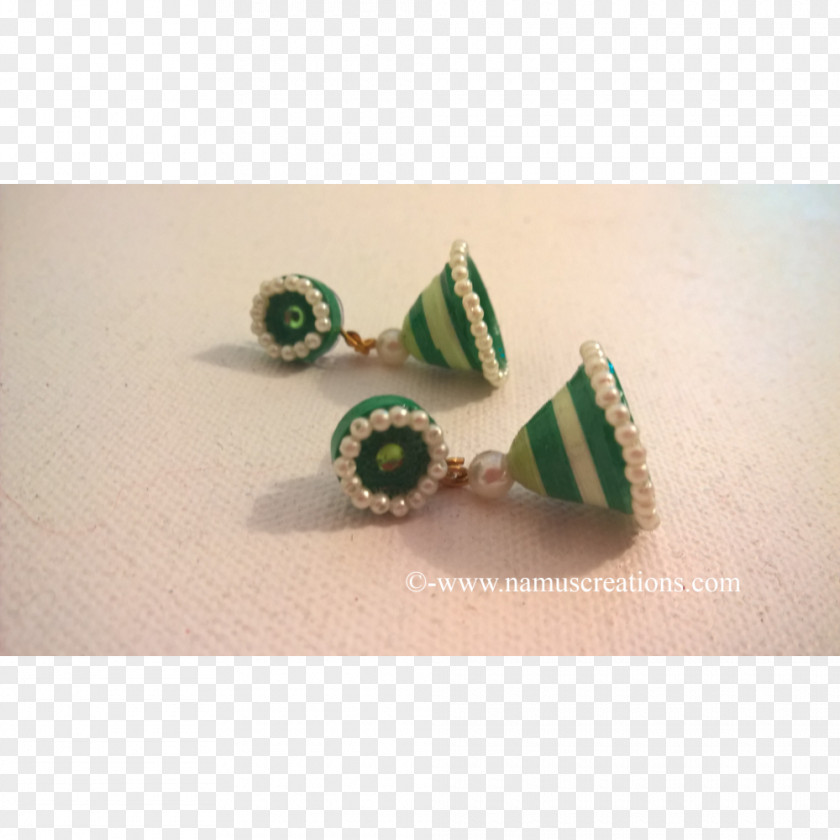 Quilling Earring Jewellery Gemstone Clothing Accessories Emerald PNG