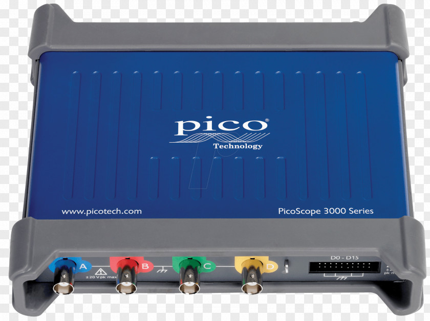 USB Digital Storage Oscilloscope Arbitrary Waveform Generator Pico Technology PNG
