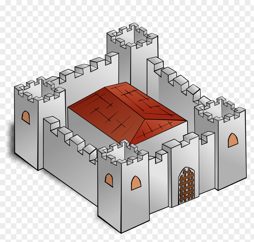 A Gray Castle Fortification Free Content Clip Art PNG