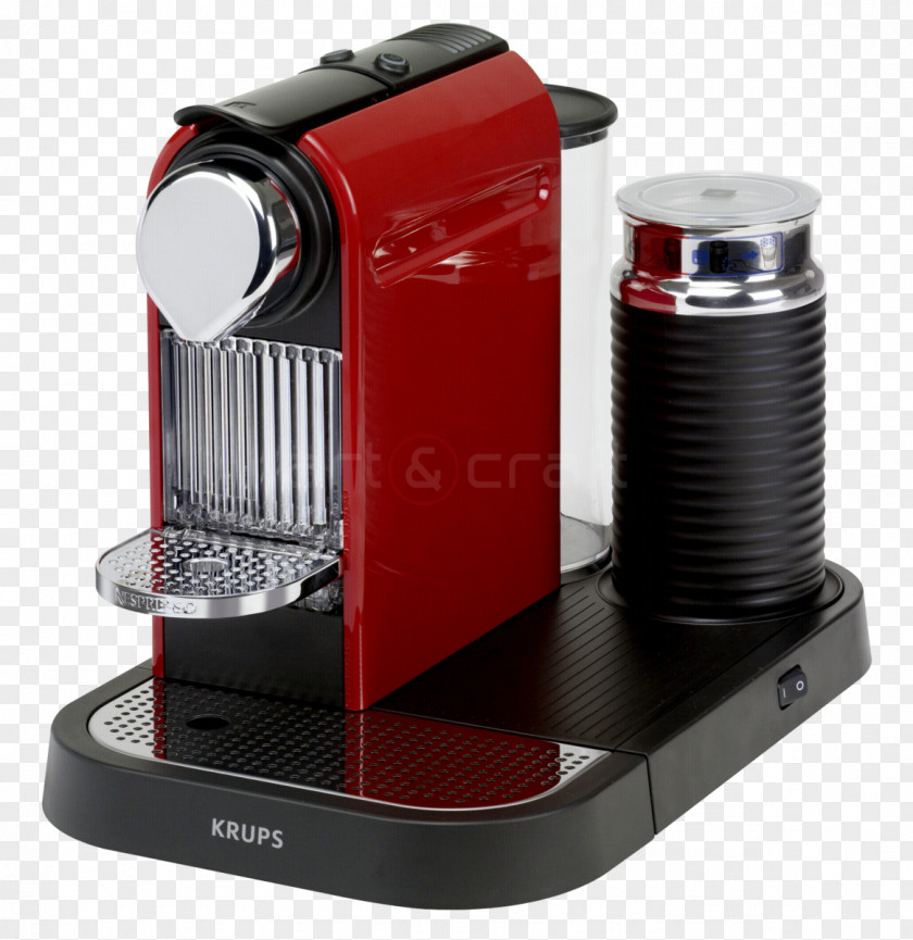 Coffee Krups Nespresso CitiZ & Milk XN760 CitiZ&Milk XN 730T PNG