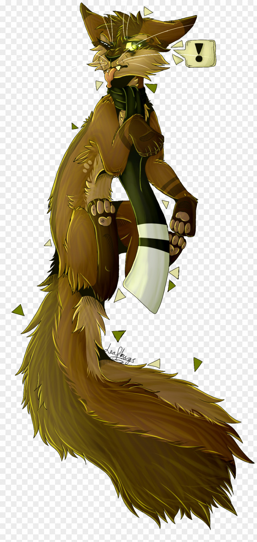 Peasant Mythology Costume Design Legendary Creature Tail PNG