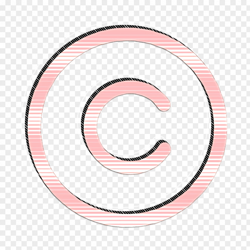 Shapes Icon Letter C Copyright PNG