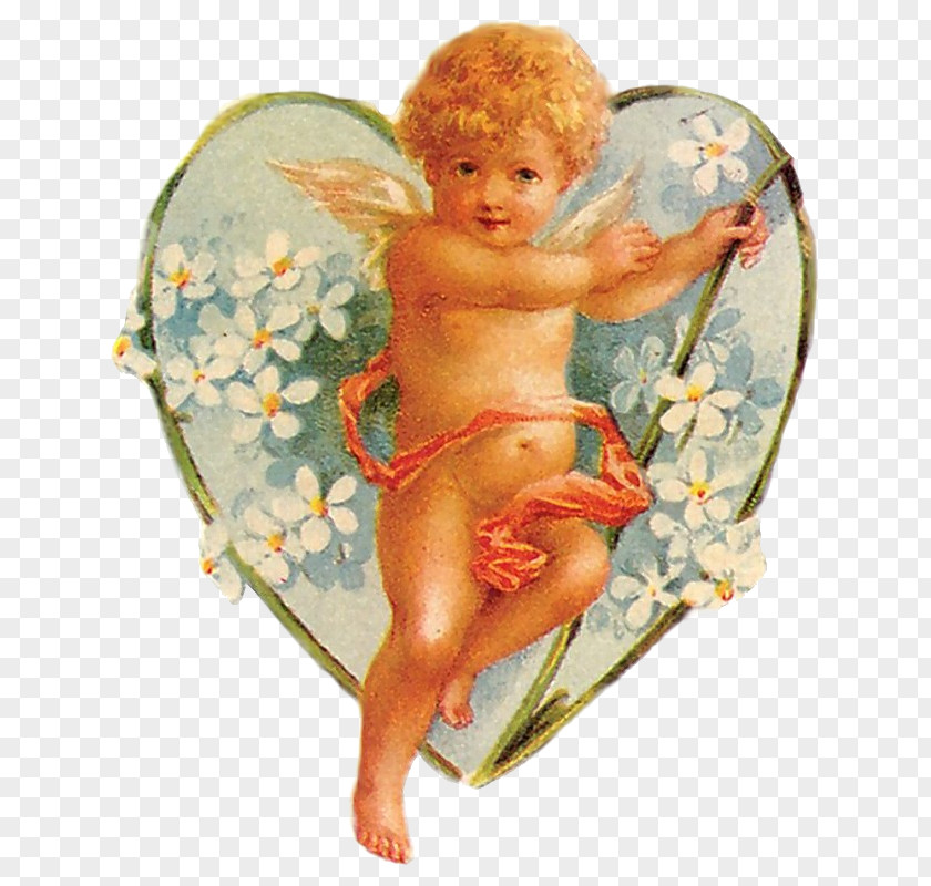Baby Heart Angel Cupid PNG