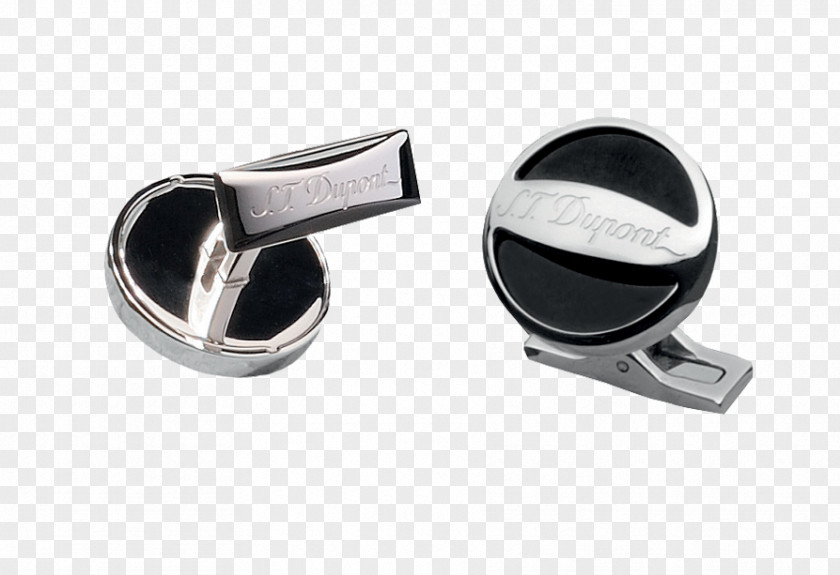 Button Earring Cufflink S. T. Dupont Product PNG