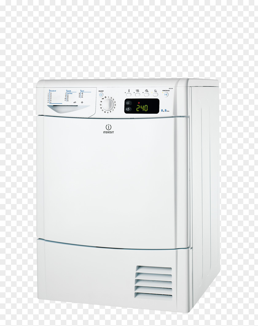 Clothes Dryer Indesit IDCE G45 B (EU) INDESIT IDCEG45BHEU TORKTUMLARE IDC 75 PNG