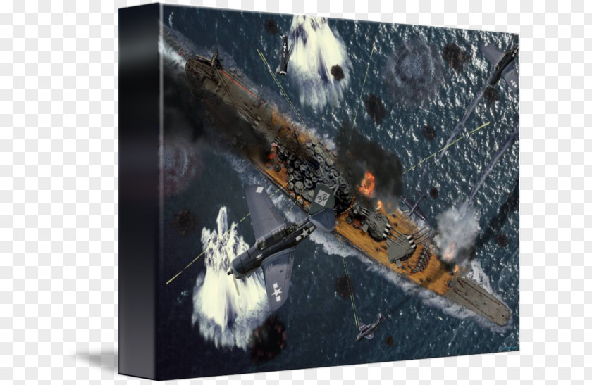 Death Frame Japanese Battleship Yamato Attack On Pearl Harbor Language Art PNG