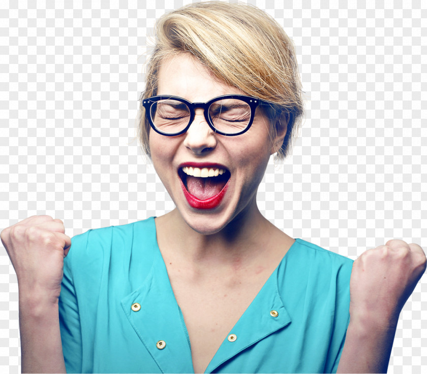 Excitement Woman Happiness Desktop Wallpaper Clip Art PNG
