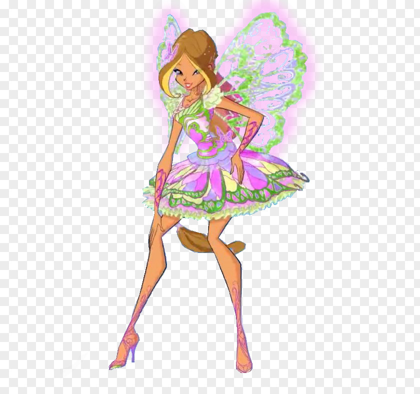 Season 7 Winx Club: Believix In YouFairy Flora Fairy Butterflix Club PNG