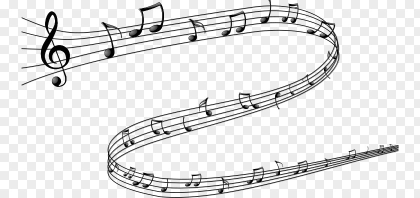Side Face Musical Note Drawing Clip Art PNG