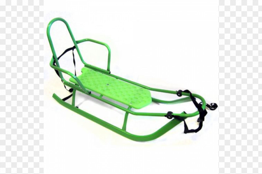 Sled Piccolino Luge Artikel Green PNG