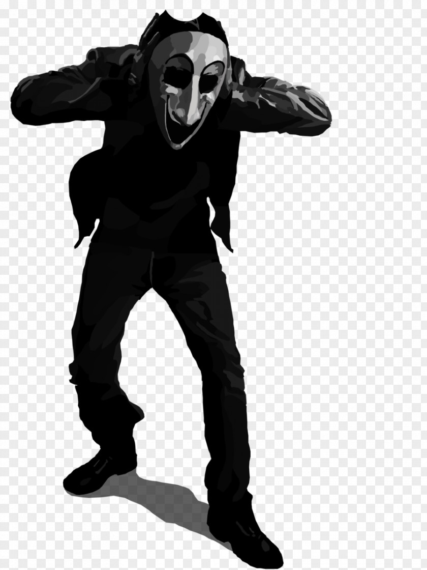 Black And White Rag Character Costume Fiction PNG