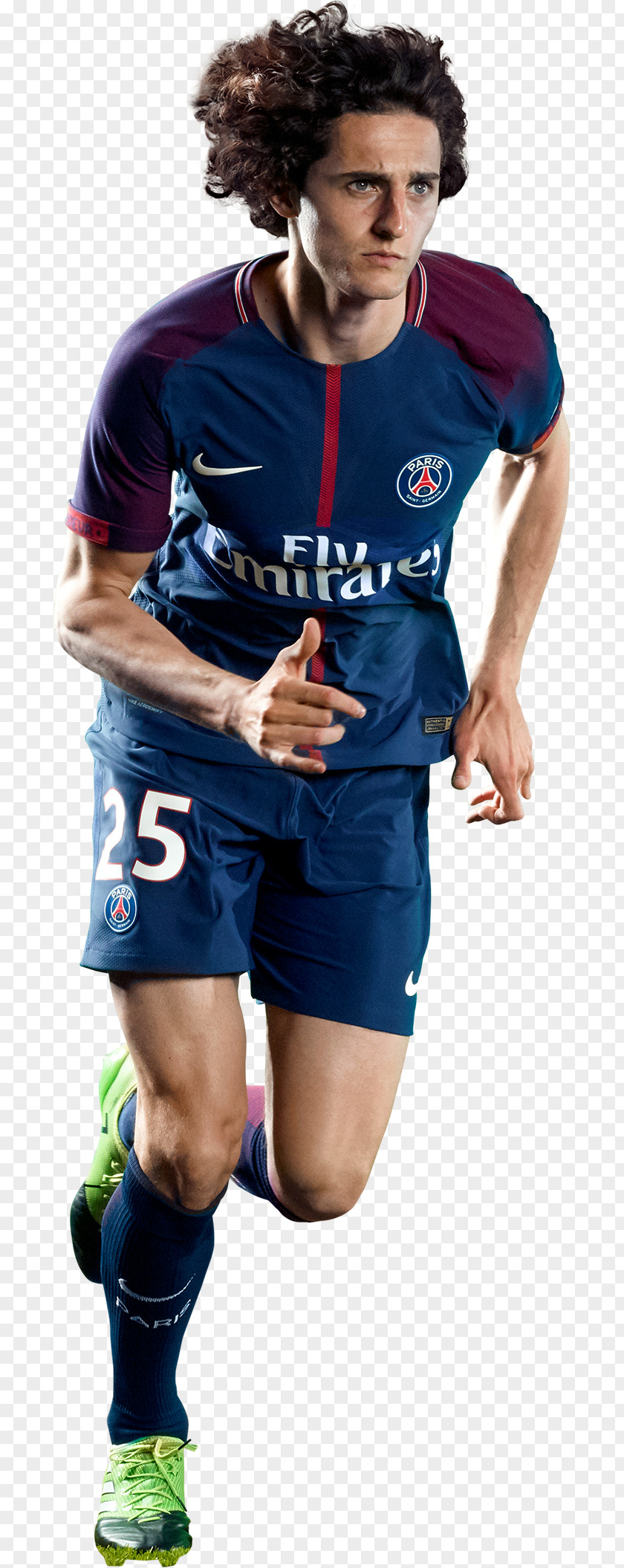 Adrien Rabiot Paris Saint-Germain F.C. 2017–18 UEFA Champions League Rendering PNG