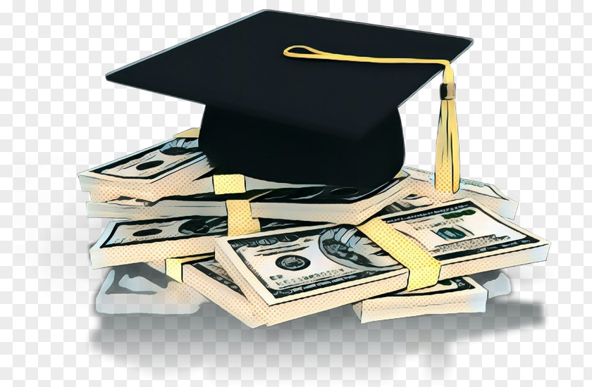 Dollar Money Handling Graduation Background PNG