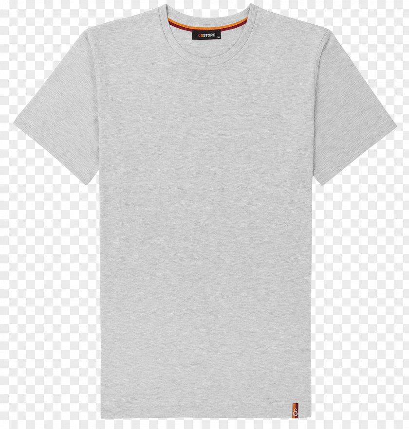 Gray T Shirt T-shirt Neckline Polo Neck Sleeve PNG