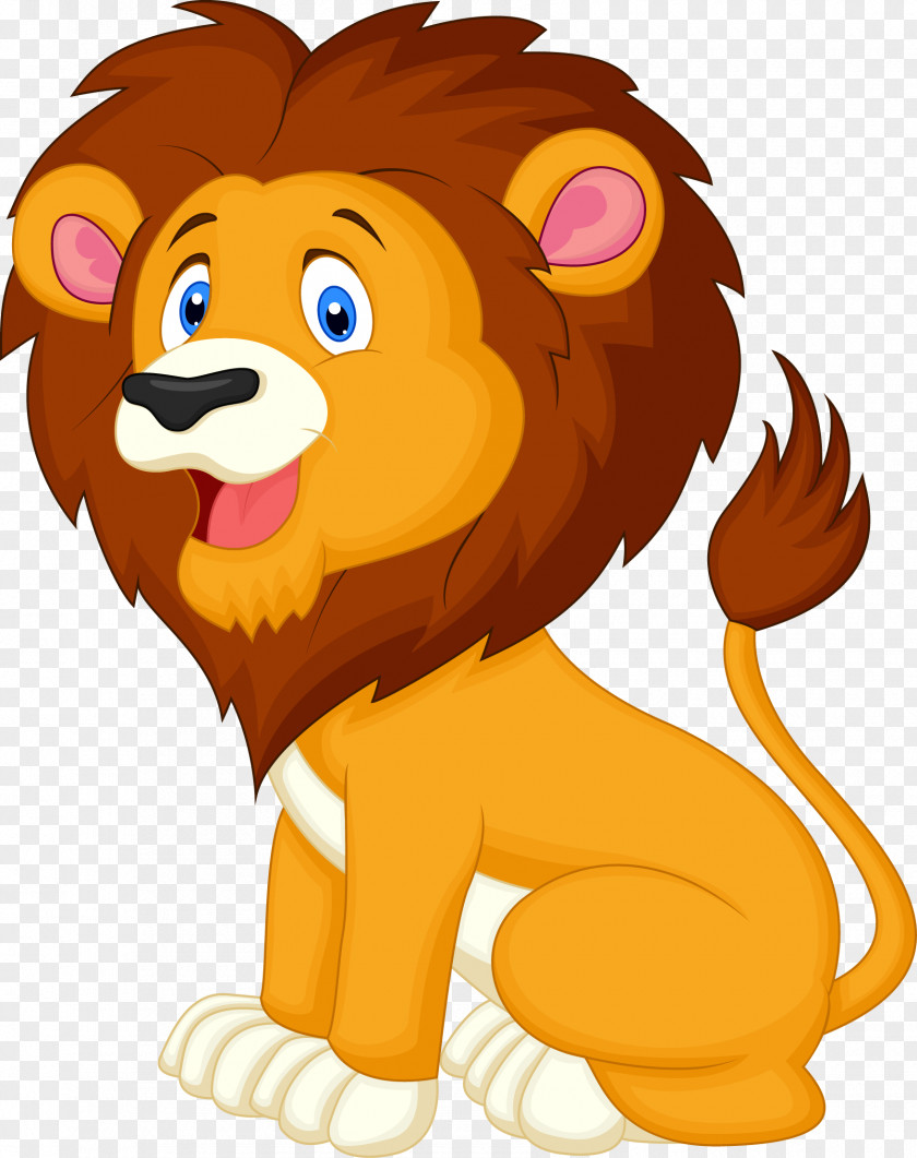 Tiger Vector Graphics Clip Art Illustration Lion PNG