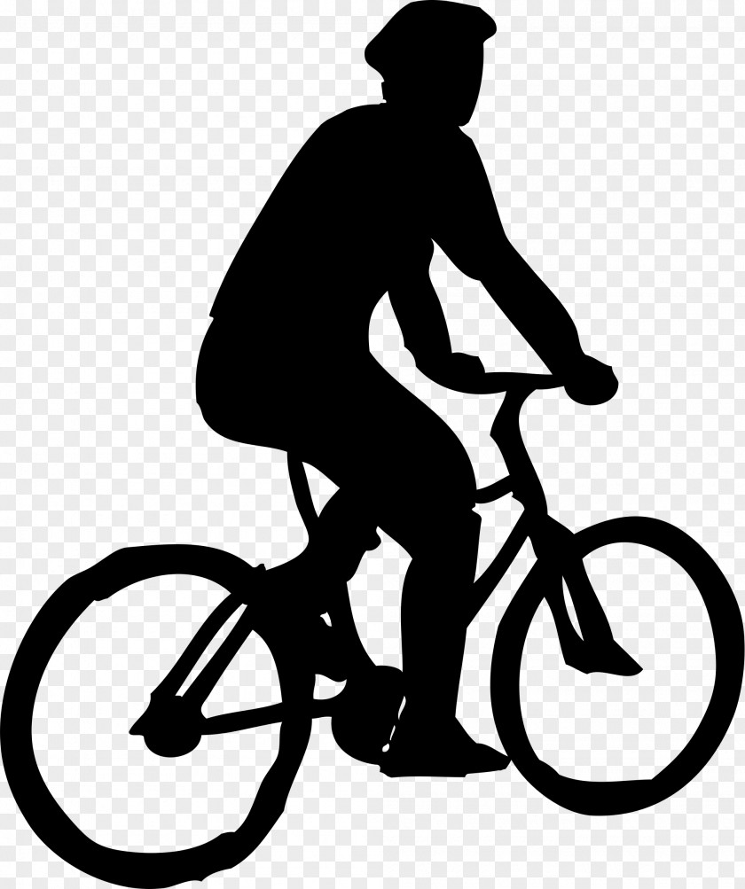 Bicycles Cycling Bicycle Silhouette Clip Art PNG