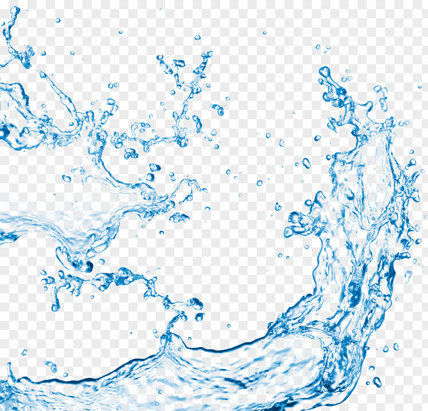 Blue Water Column Element,Skin Spray Drops Drop Clip Art PNG
