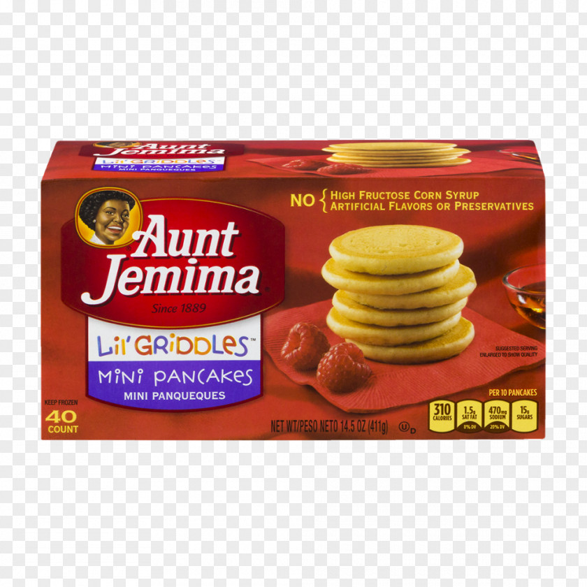 Mini Pancake Belgian Waffle Aunt Jemima Food PNG