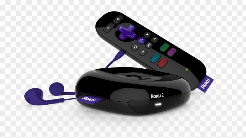 Roku 2 Digital Media Player Television Streaming PNG