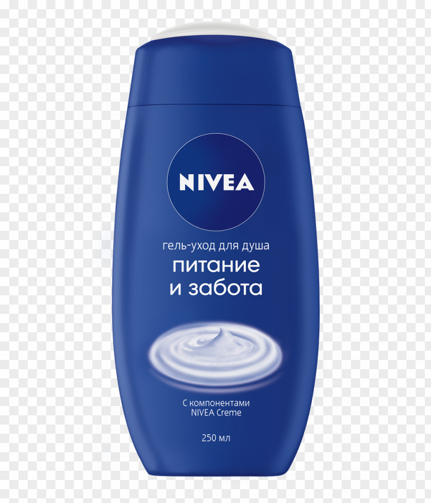 Shower-gel Nivea In-Shower Nourishing Body Lotion Shower Gel Cream PNG