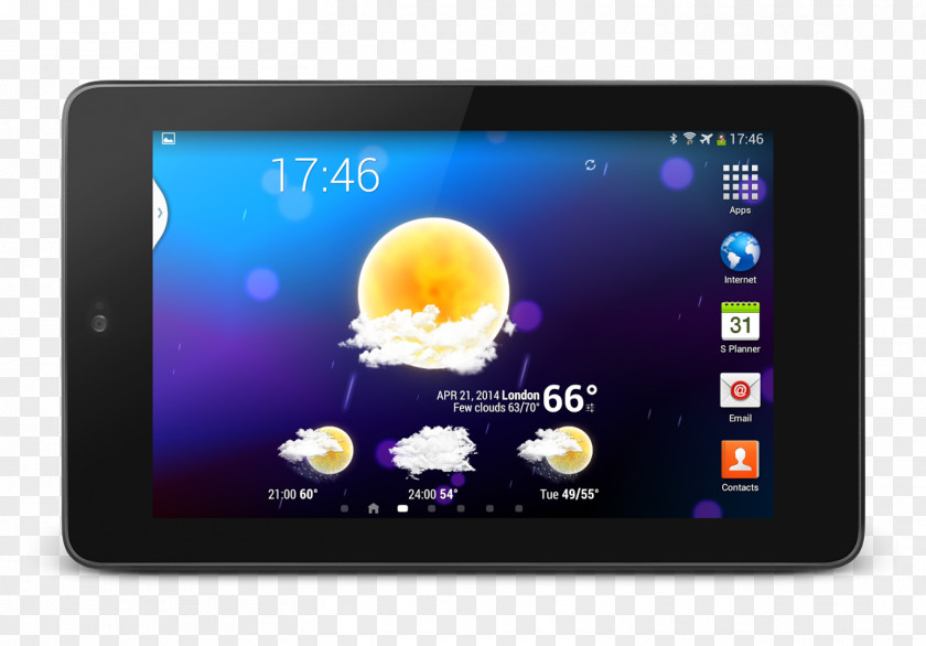 Weather Android Software Widget Animation PNG