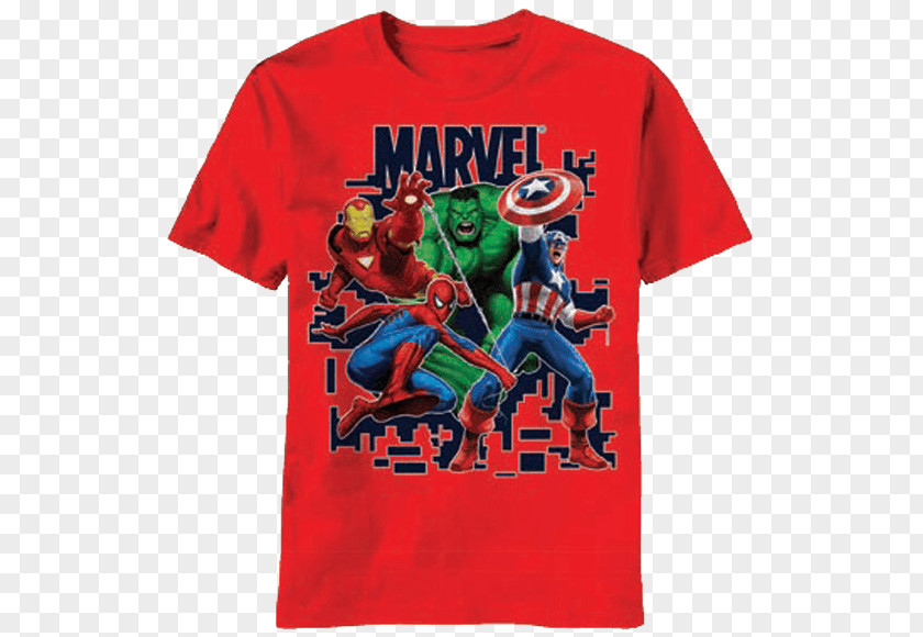 Avengers Team Long-sleeved T-shirt Stuff I Used To Do PNG