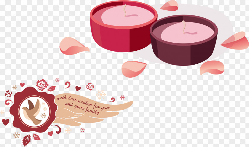 Candle Lover Wedding Invitation Valentines Day PNG