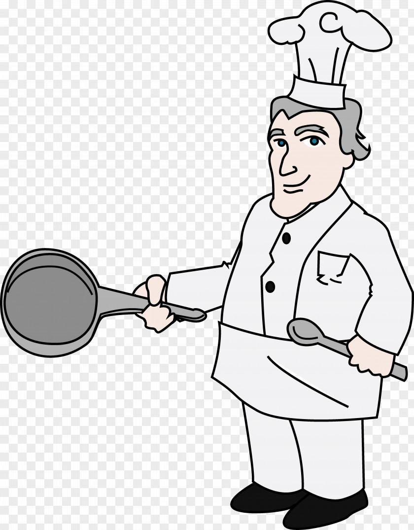 Chef Chef's Uniform Cooking Clip Art PNG
