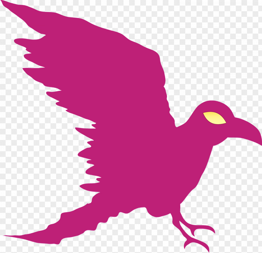 Chicken Silhouette Purple Beak PNG