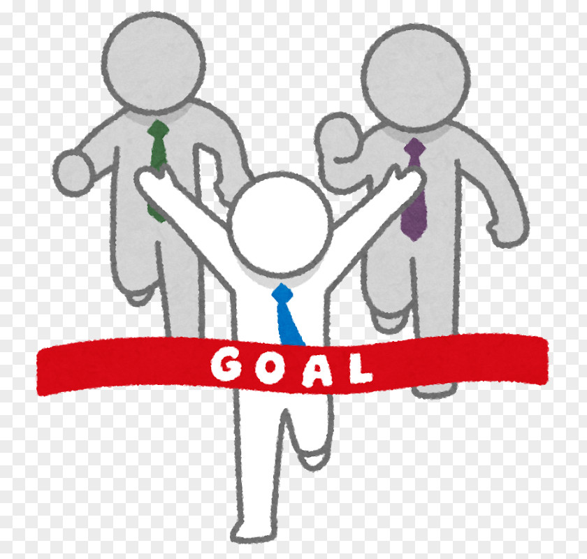 Goal Business Person Bō Stick Figure PNG