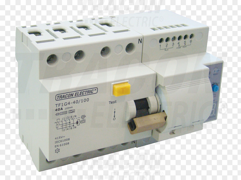 Residualcurrent Device Residual-current Circuit Breaker Electric Current Disjoncteur à Haute Tension Electrical Network PNG