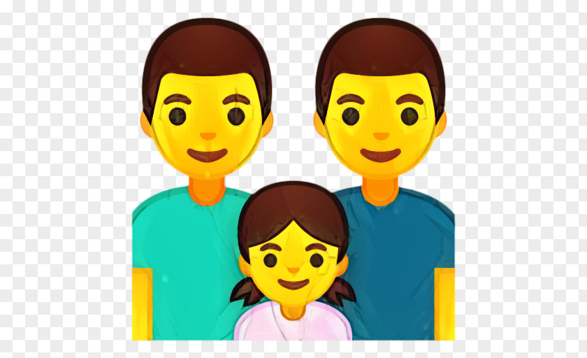 Style Conversation Happy Family Cartoon PNG