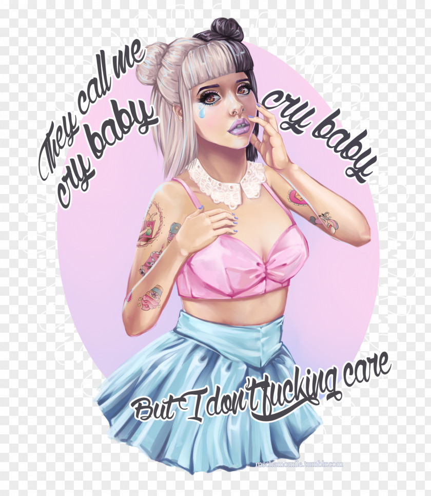 Chamomile Leaf Melanie Martinez Cry Baby Fan Art Drawing PNG