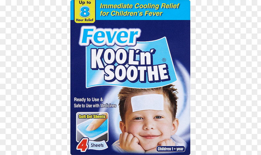 Child Fever Acetaminophen Therapy Gel PNG